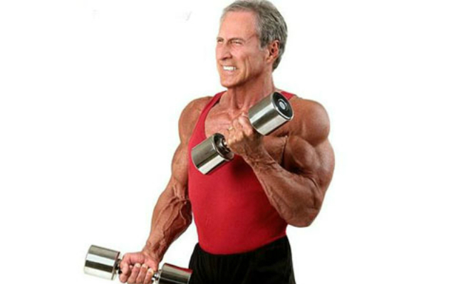 Bodybuilding trainer Frank Zane