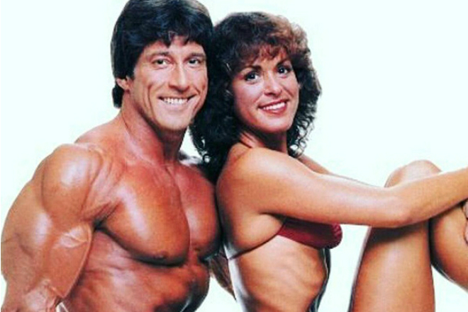 Frank Zane with his wife