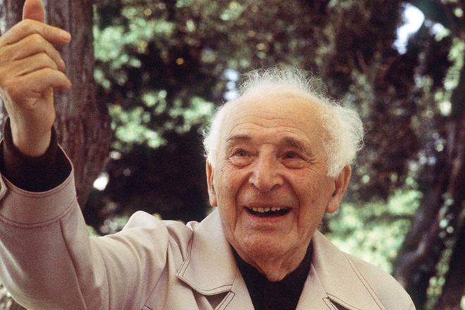 Marc Chagall in his old age