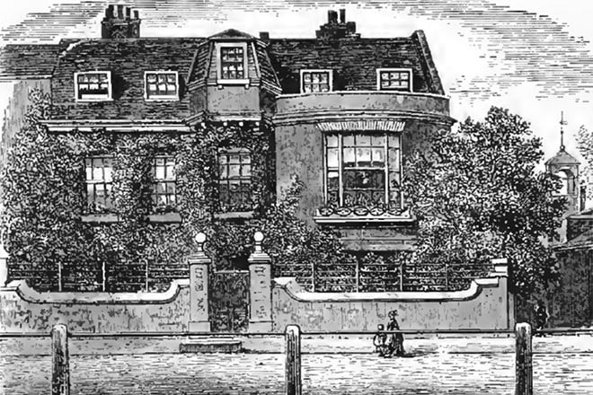 Michael Faraday’s house in Hampton Court