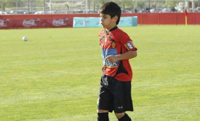Marco Asensio in his childhood