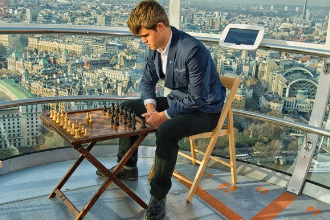 Chess grandmaster Magnus Carlsen