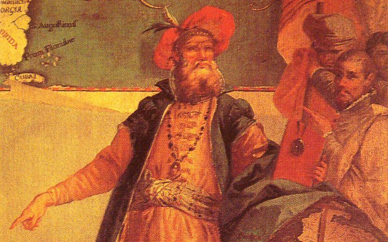 Portrait of John Cabot / Giustino Menescardi, Wikipedia