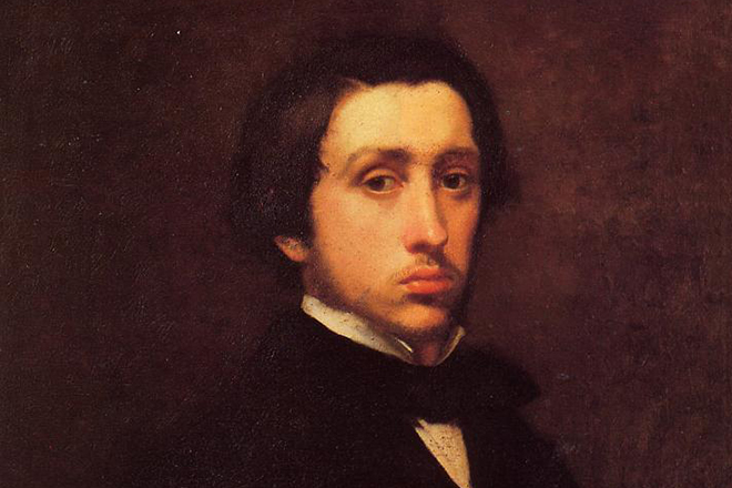 Self-Portrait of Edgar Degas