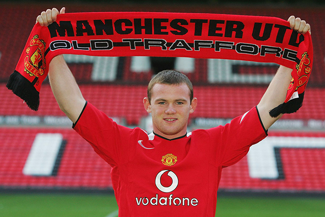 Wayne Rooney in Manchester United