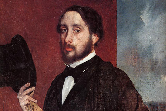 Portrait Of Edgar Degas