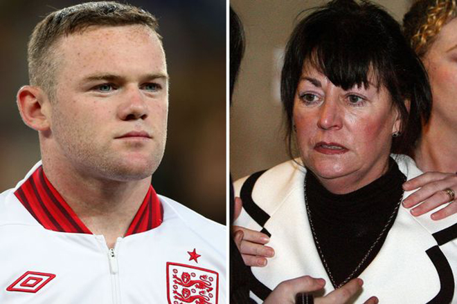 Wayne Rooney and Patricia Tierney