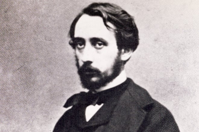 Edgar Degas in his youth