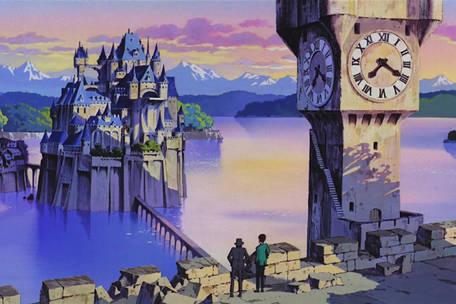 Cartoon of Hayao Miyazaki, Lupin the Third: The Castle of Cagliostro