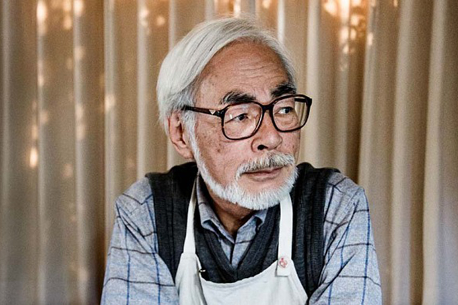 Hayao Miyazaki in 2018