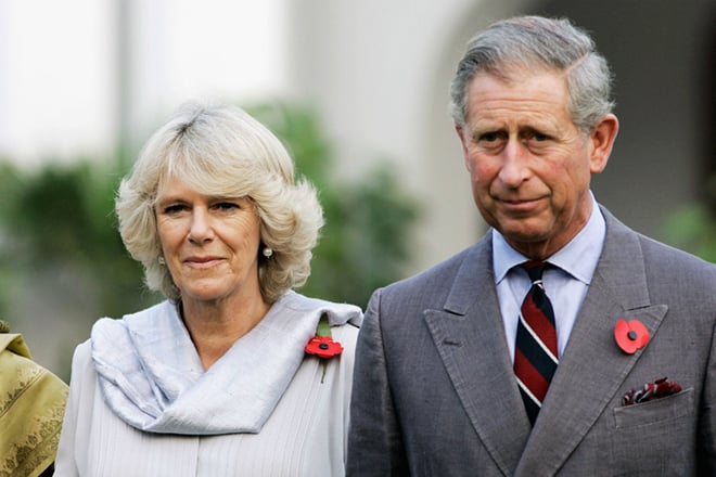 Camilla Parker Bowles and Prince Charles today