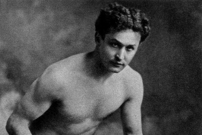 Harry Houdini in his youth