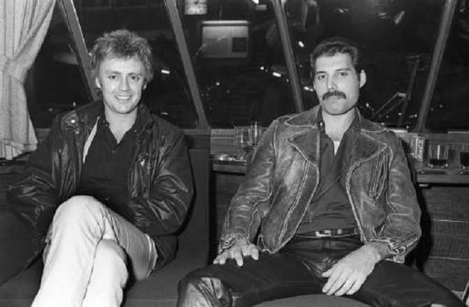Roger Taylor and Freddie Mercury
