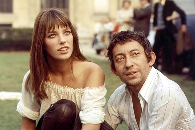 Photo Jane Birkin and Serge Gainsbourg