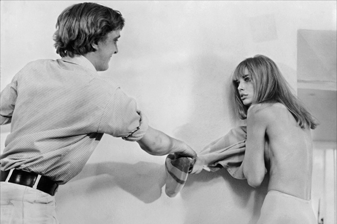 Photo Jane Birkin in the movie Blowup