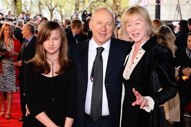 Mark Knopfler, his wife Kitty Aldridge and daughter Isabella