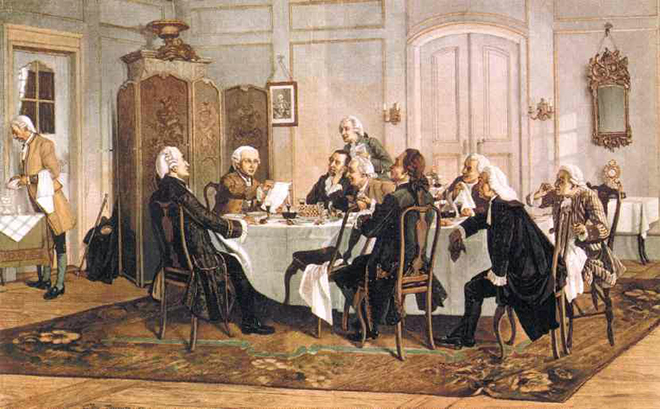 Immanuel Kant welcomes guests