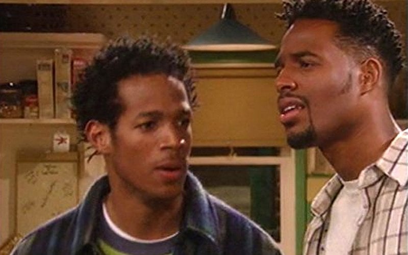 Shawn Wayans and Marlon Wayans in the TV series The Wayans Bros.