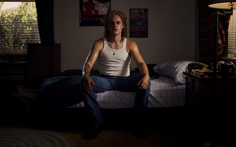 Dacre Montgomery (a shot from the series Stranger Things)