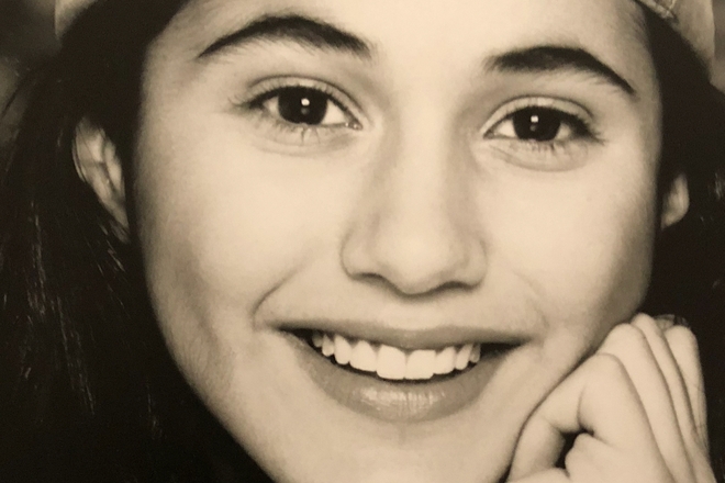 Emmanuelle Chriqui in her youth