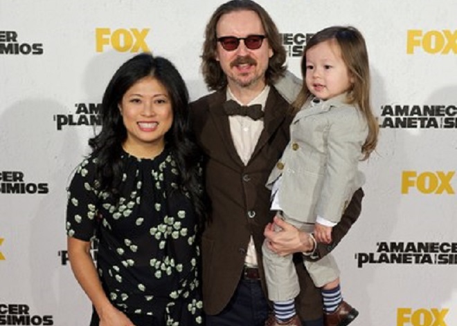 Matt Reeves and his family