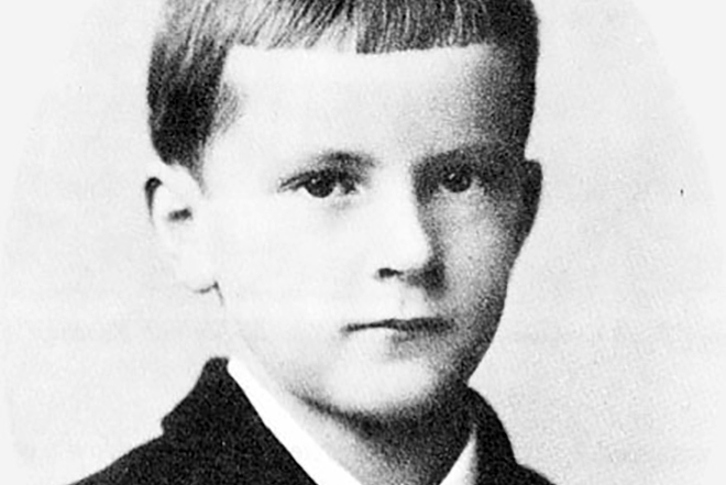 Carl Jung in his childhood
