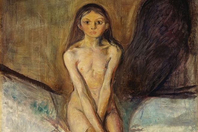 Edvard Munch's painting Maturation