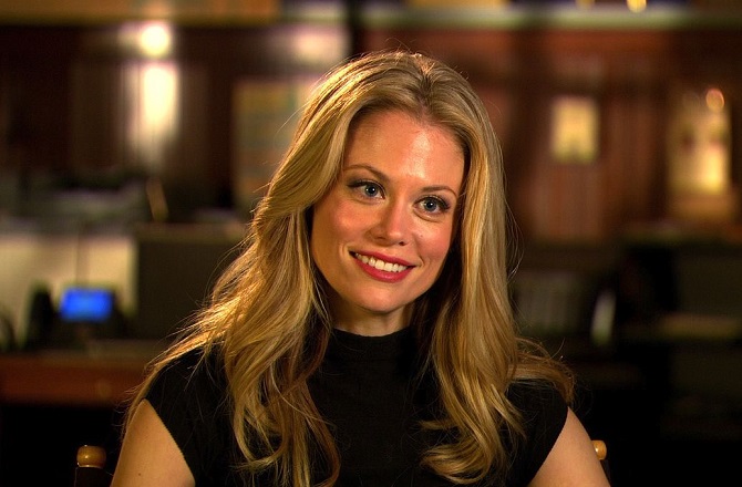 The actress Claire Coffee