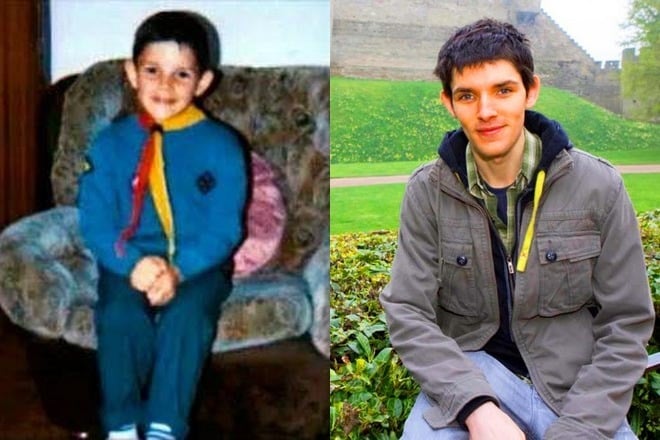 Colin Morgan in childhood and youth