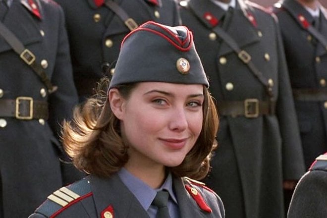 Claire Forlani in Police Academy: Mission to Moscow