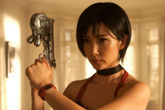 Li Bingbing as Ada Wong in the movie Resident Evil: Retribution