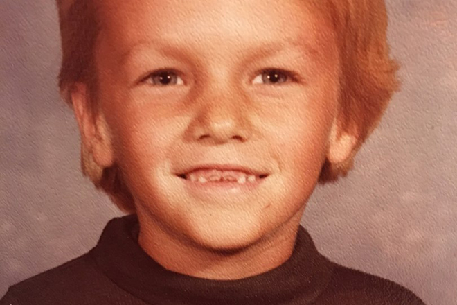 Fred Durst in childhood