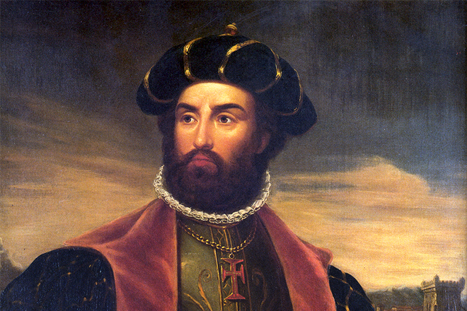 The portrait of Vasco da Gama