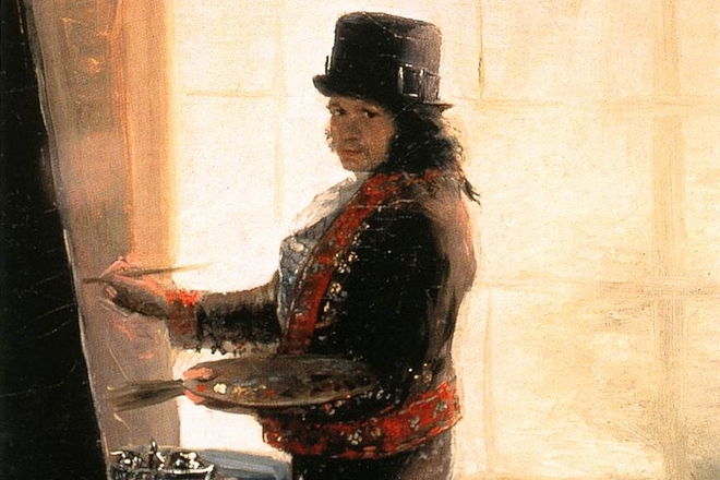 Francisco Goya’s self-portrait