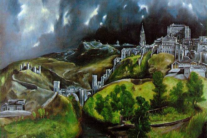 El Greco's painting View of Toledo