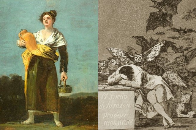 Francisco Goya’s Water Carrier and The Sleep of Reason Produces Monsters