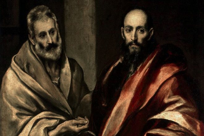 El Greco's painting Saint Peter and Saint Paul