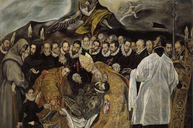 El Greco's painting The Burial of the Count of Orgaz
