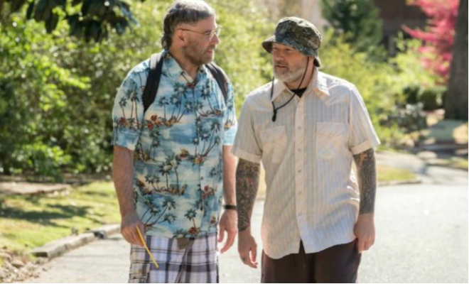John Travolta and Fred Durst in the 2019 movie The Fanatic