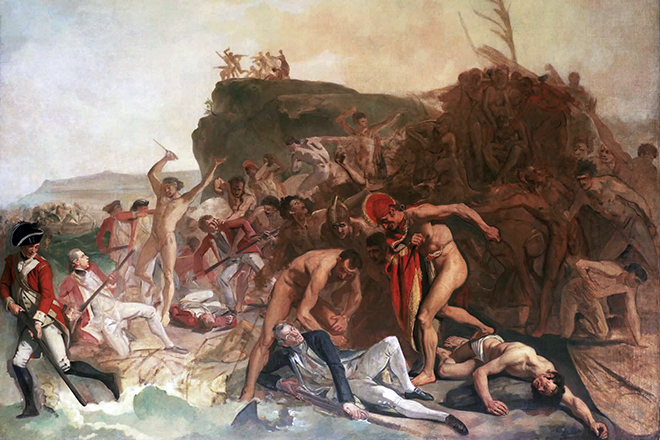 The death of James Cook