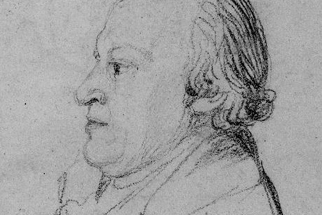 Sketch of William Blake