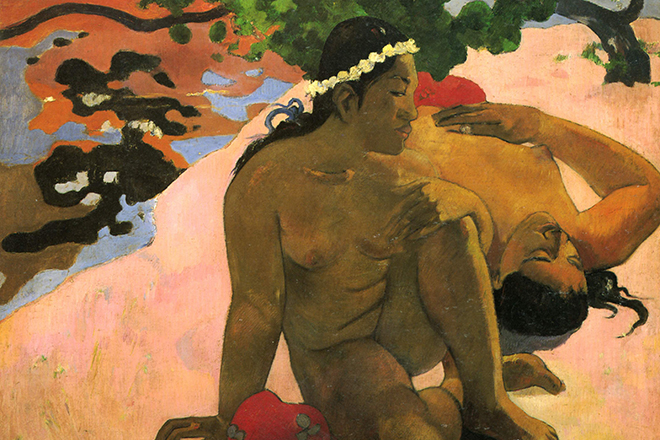 Painting by Paul Gauguin Are you jealous?