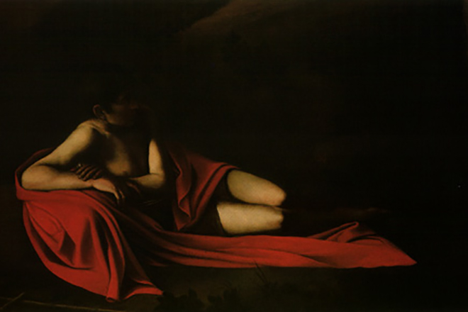Painting By Caravaggio John The Baptist