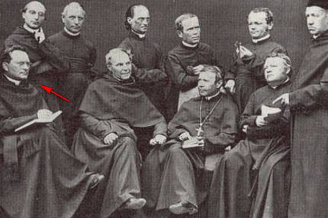 Gregor Mendel at the Augustinian St. Thomas’s Abbey in the early 1860s