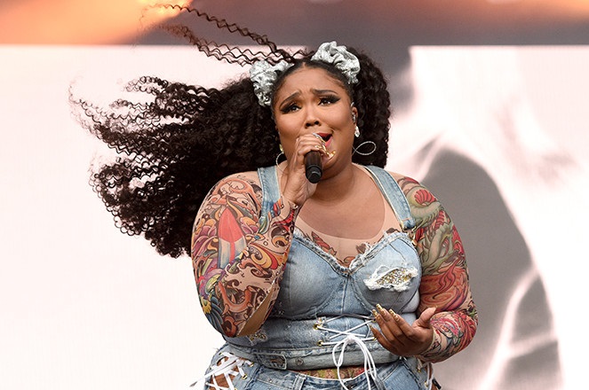 The singer Lizzo