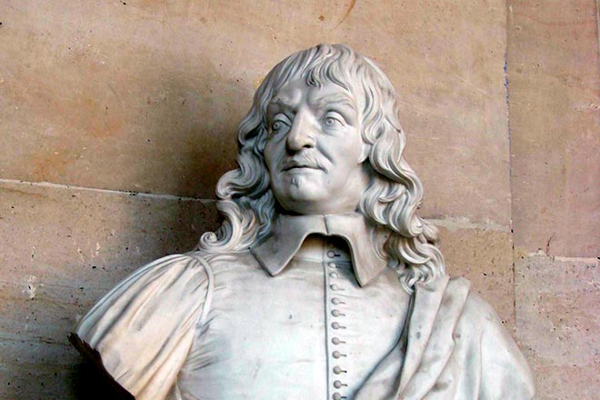 Statue of Rene Descartes
