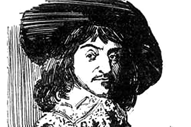 Rene Descartes as a young man