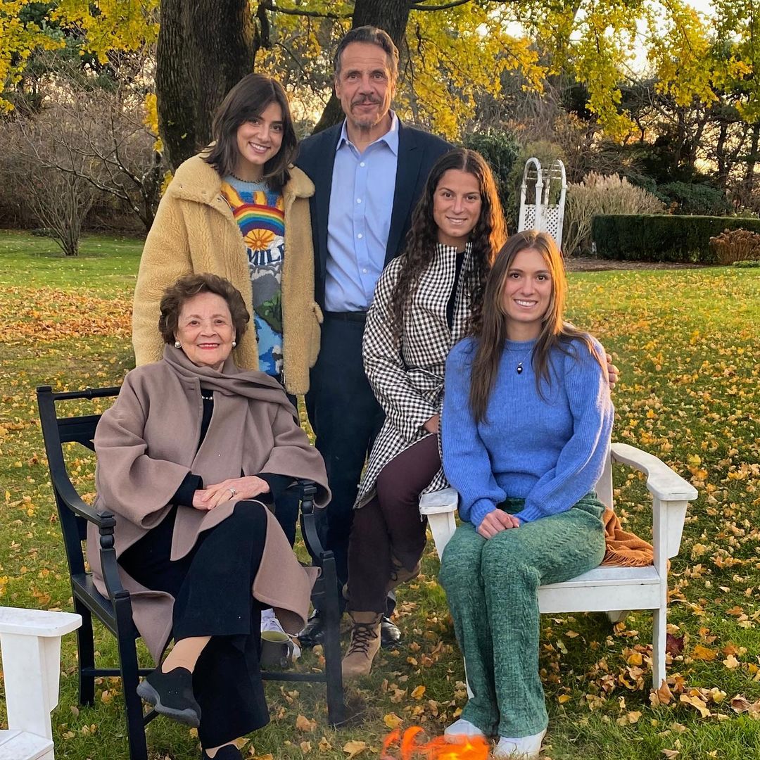 Andrew Cuomo with his family