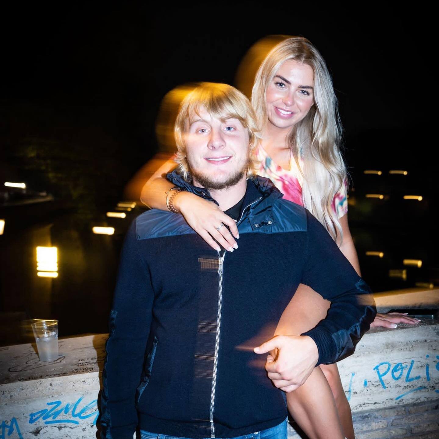 Paddy Pimblett with Laura Gregory