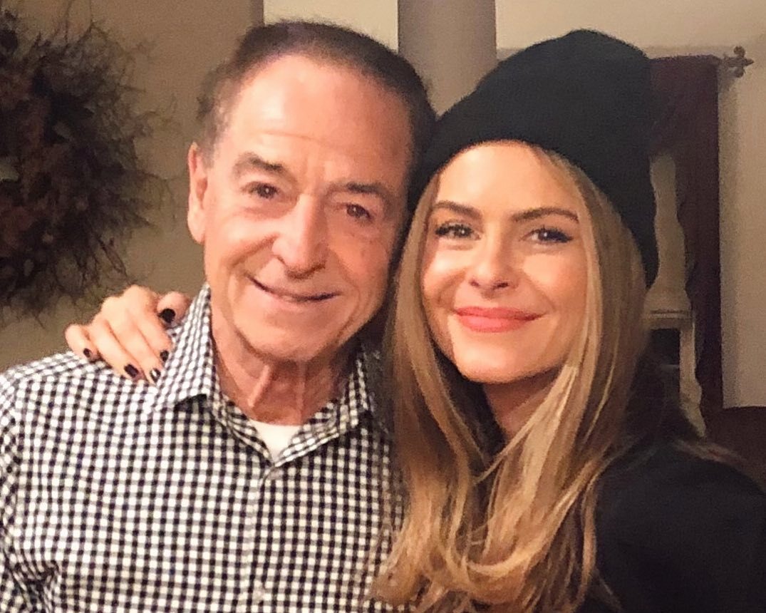 Maria Menounos with her dad